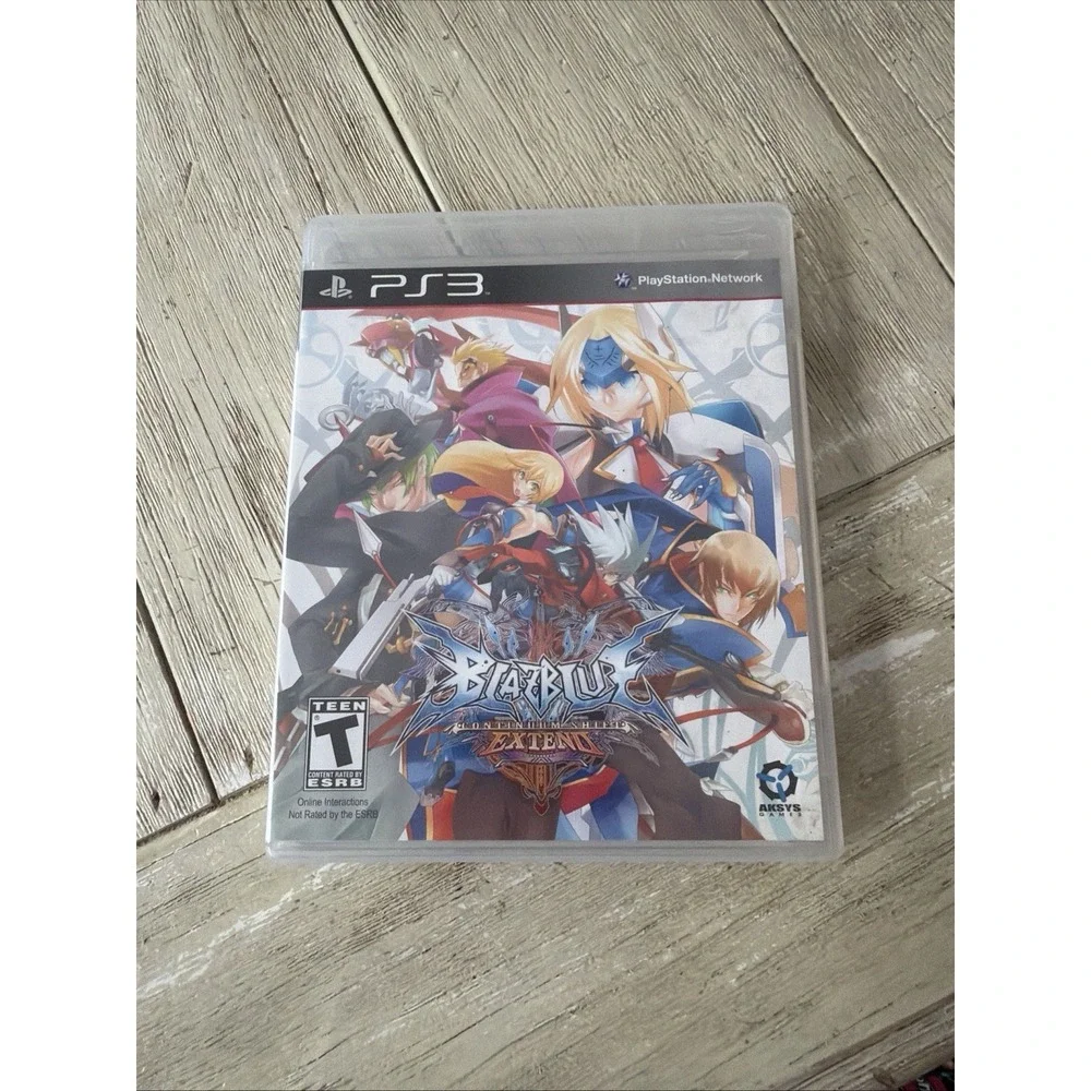 Aksys Games BlazBlue Continuum Shift Extend PlayStation 3 NTSC-U/C T-Teen Manual